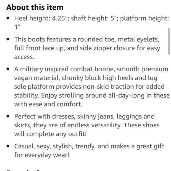 Marco Republic Boston round toed boot tall size 6.5 - Picture 10 of 16